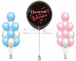 Набор из воздушных шаров для определения пола Стандартный