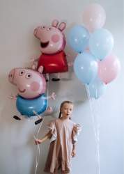 Набор воздушных шаров Свинка Пеппе №4