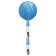 Воздушный шар Большой агат синий 90 см.