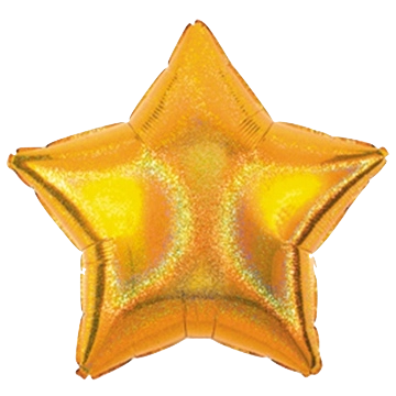 Шар звезда Блеск 48 см.
