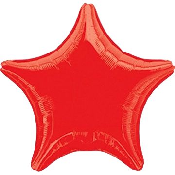 Шар звезда металлик 48 см.