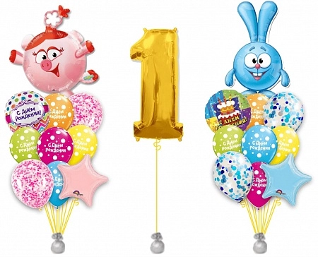 Воздушные шары на День Рождения купить с доставкой в Москве по лучшей цене