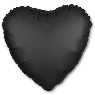 Шар сердце сатин 46 см.